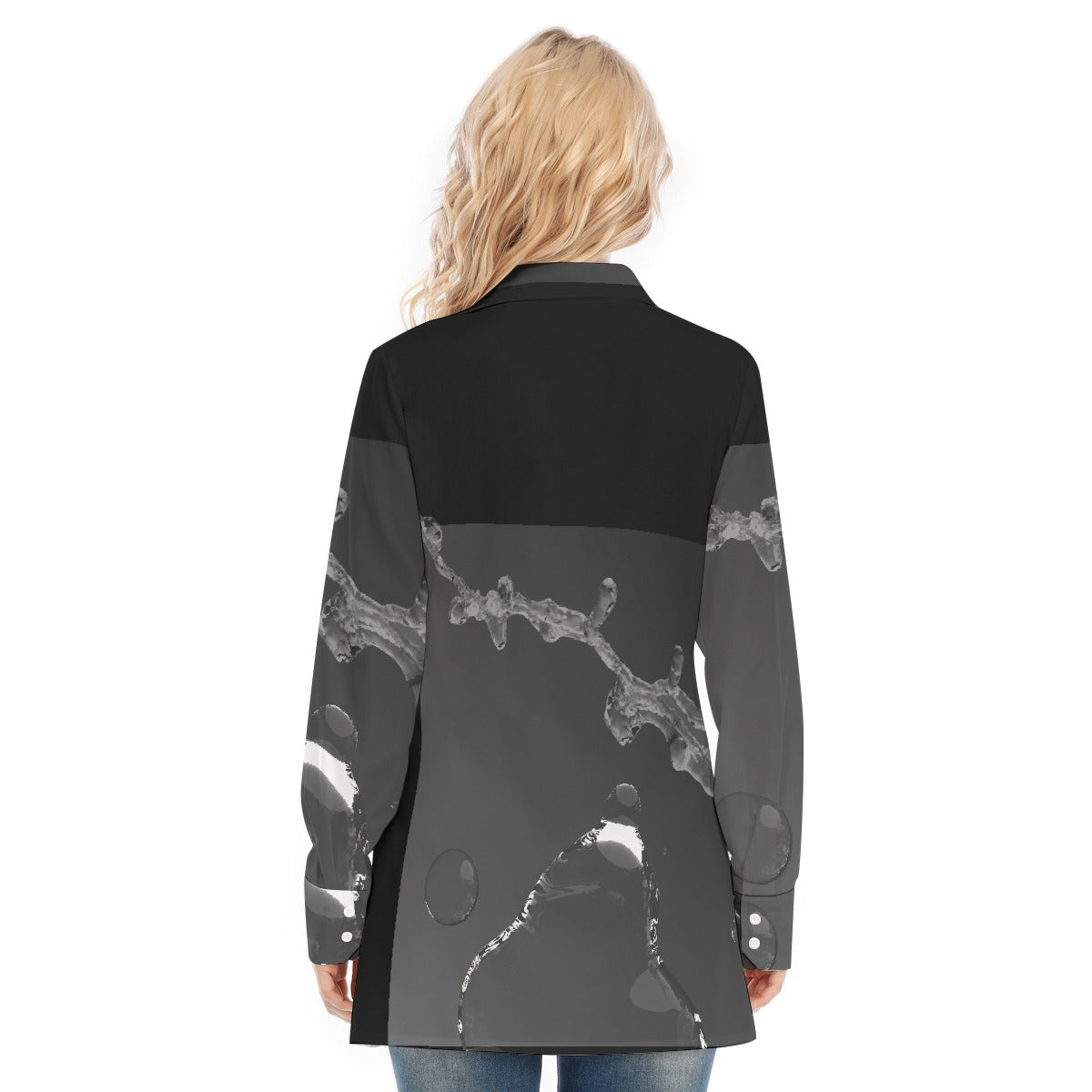 All-Over Print Women's Long Shirt