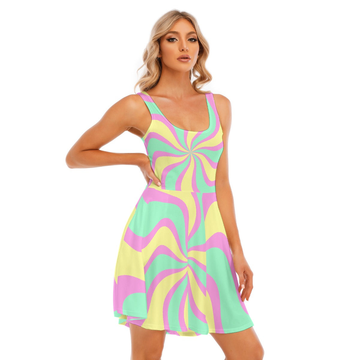 All-Over Print Women's Tank Vest Dress