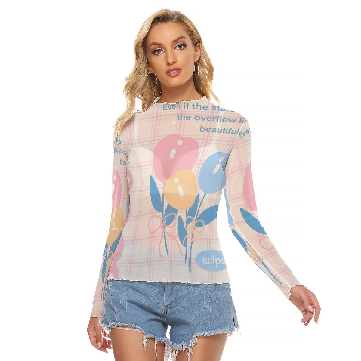 All-Over Print Women's Mesh T-shirt