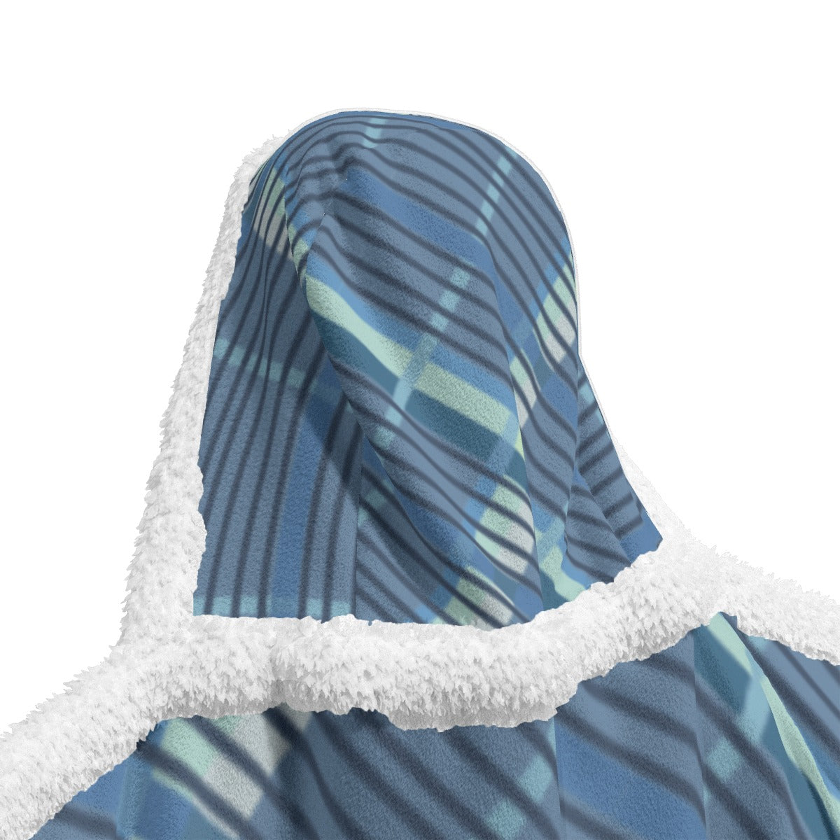 All-Over Print Unisex Wearable Hooded Blanket