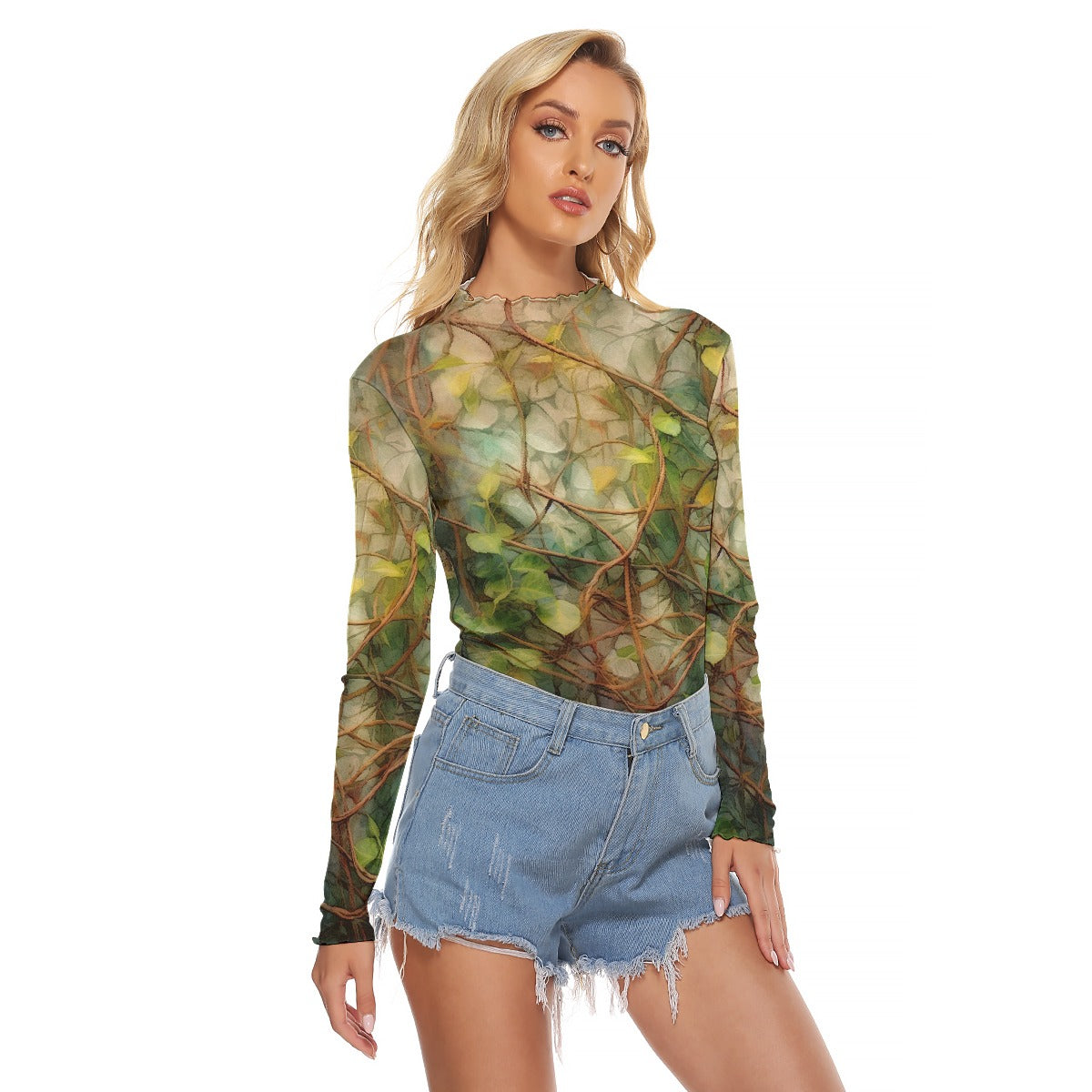 All-Over Print Women's Mesh T-shirt