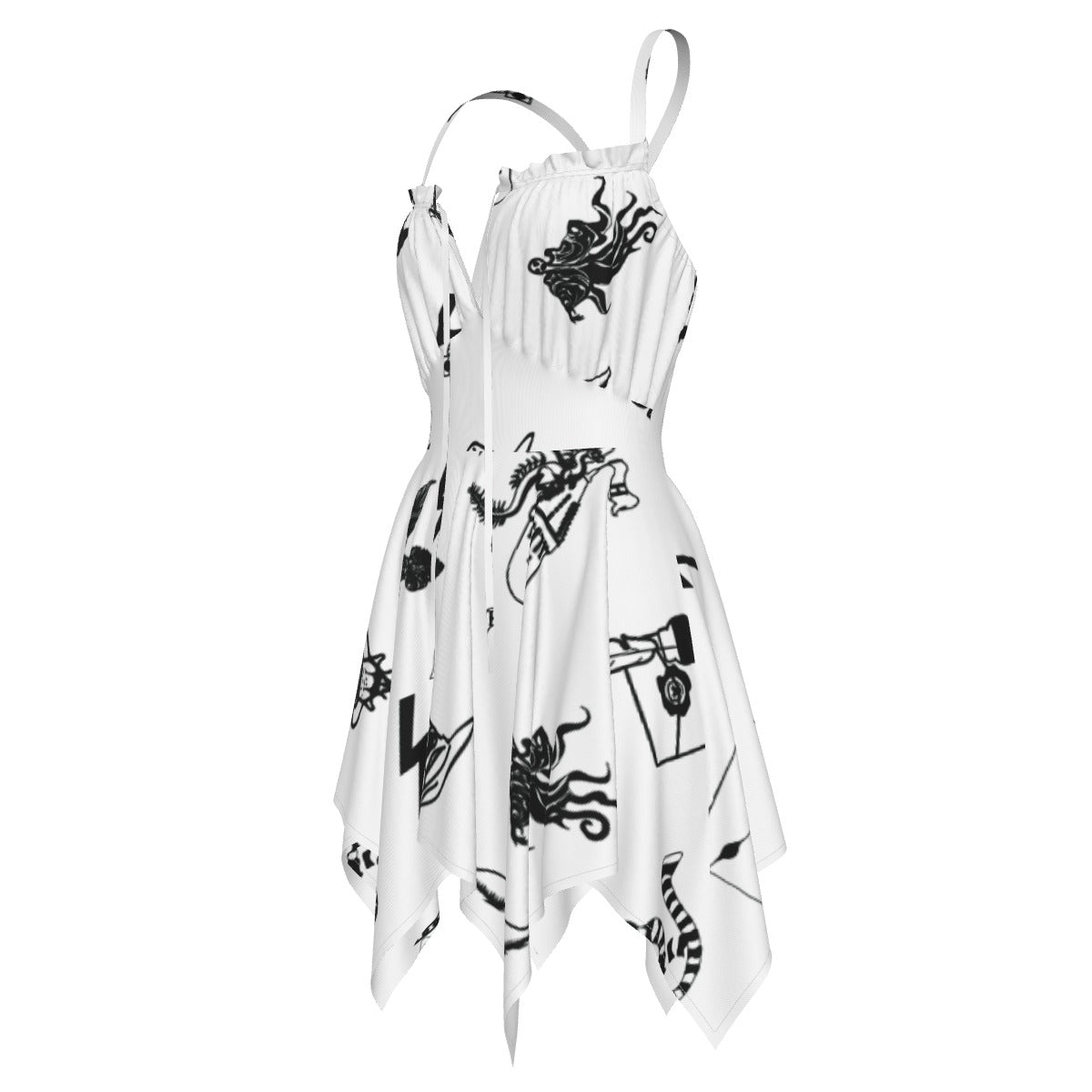 All-Over Print Women's Slip Dress