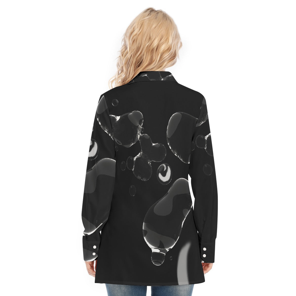 All-Over Print Women's Long Shirt