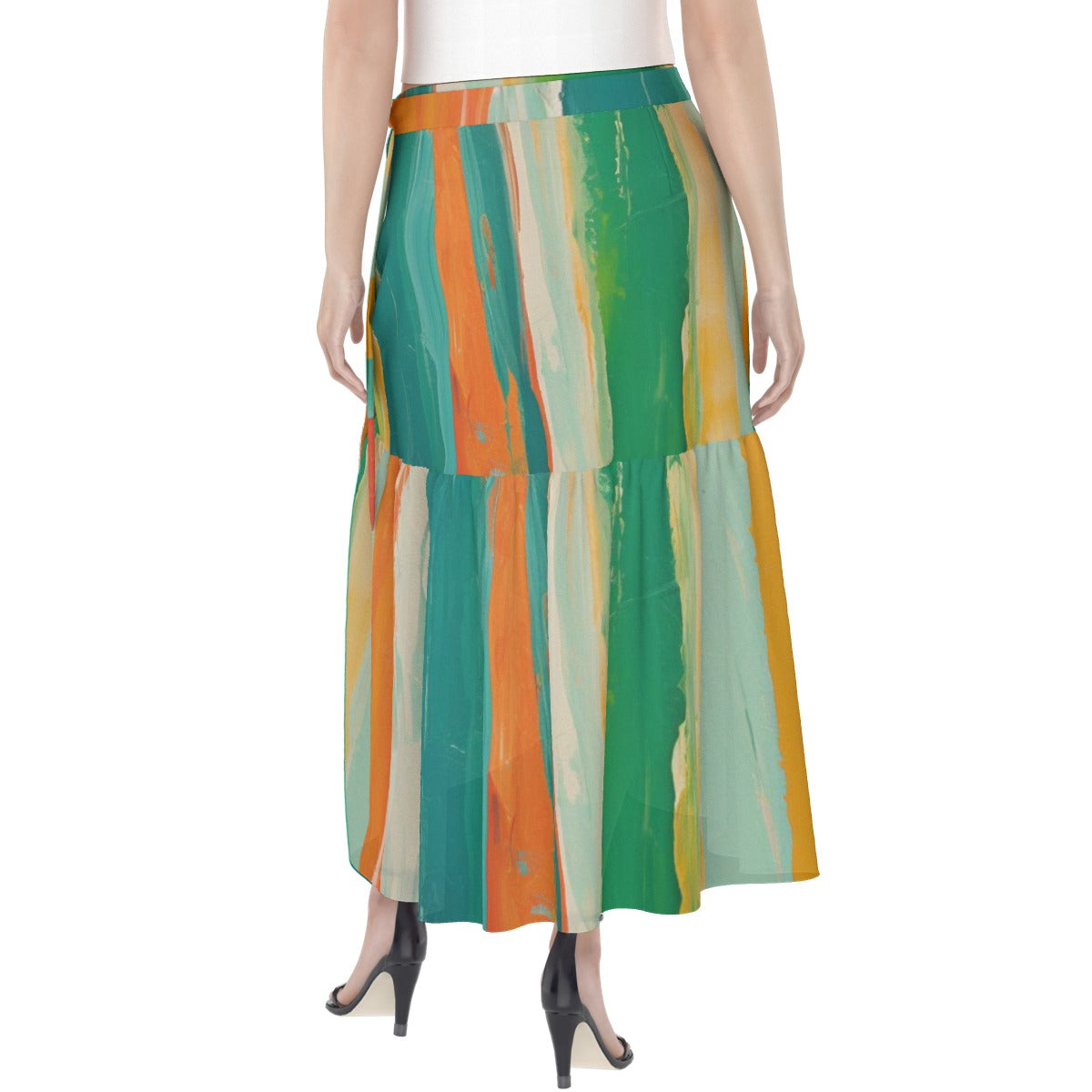 All-Over Print Women's Wrap Skirt