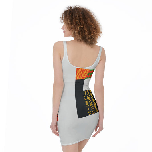 All-Over Print Women's Bodycon Dress