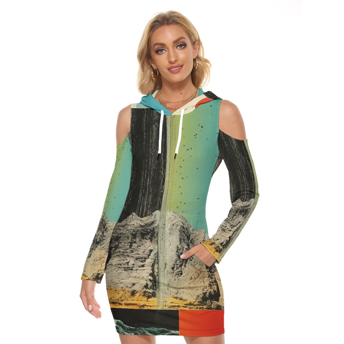 All-Over Print Women's Tight Dress