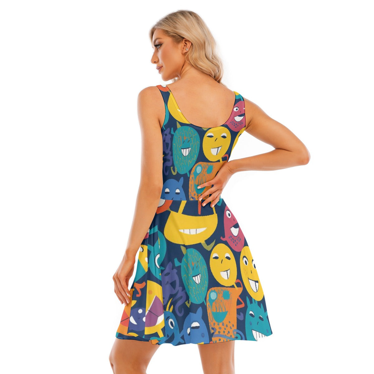 All-Over Print Women's Tank Vest Dress