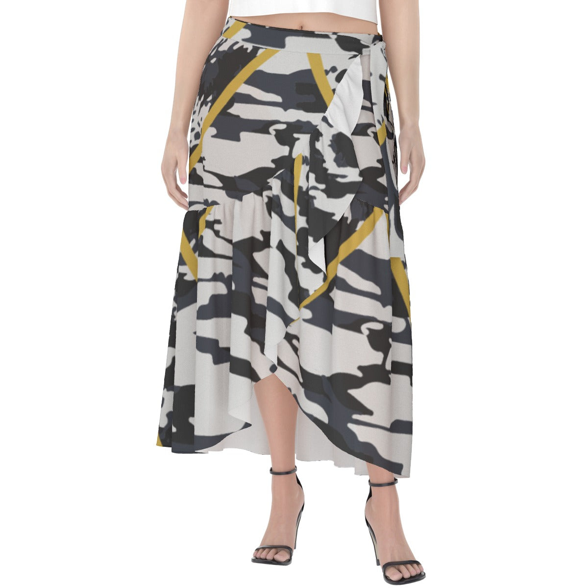 All-Over Print Women's Wrap Skirt