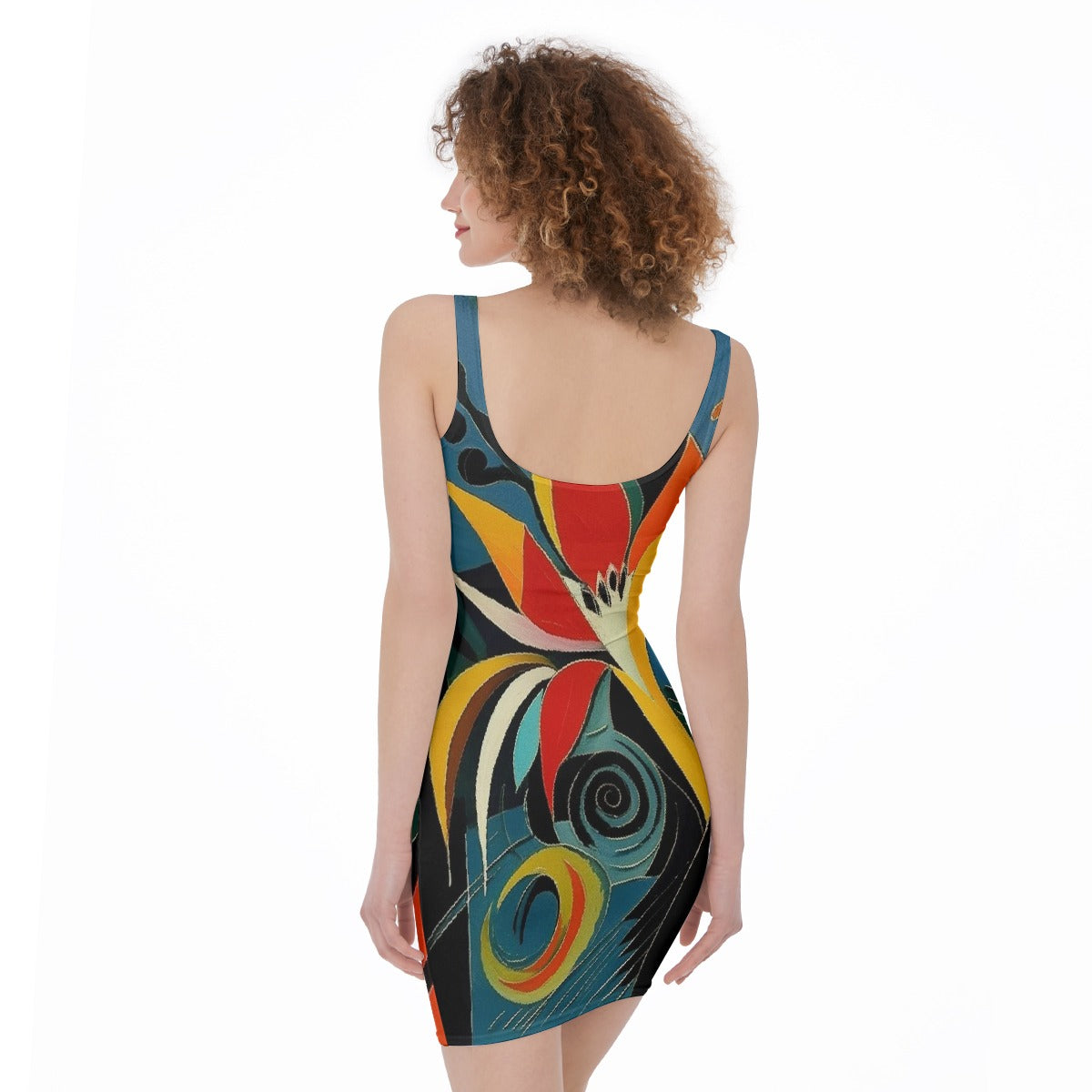 All-Over Print Women's Bodycon Dress