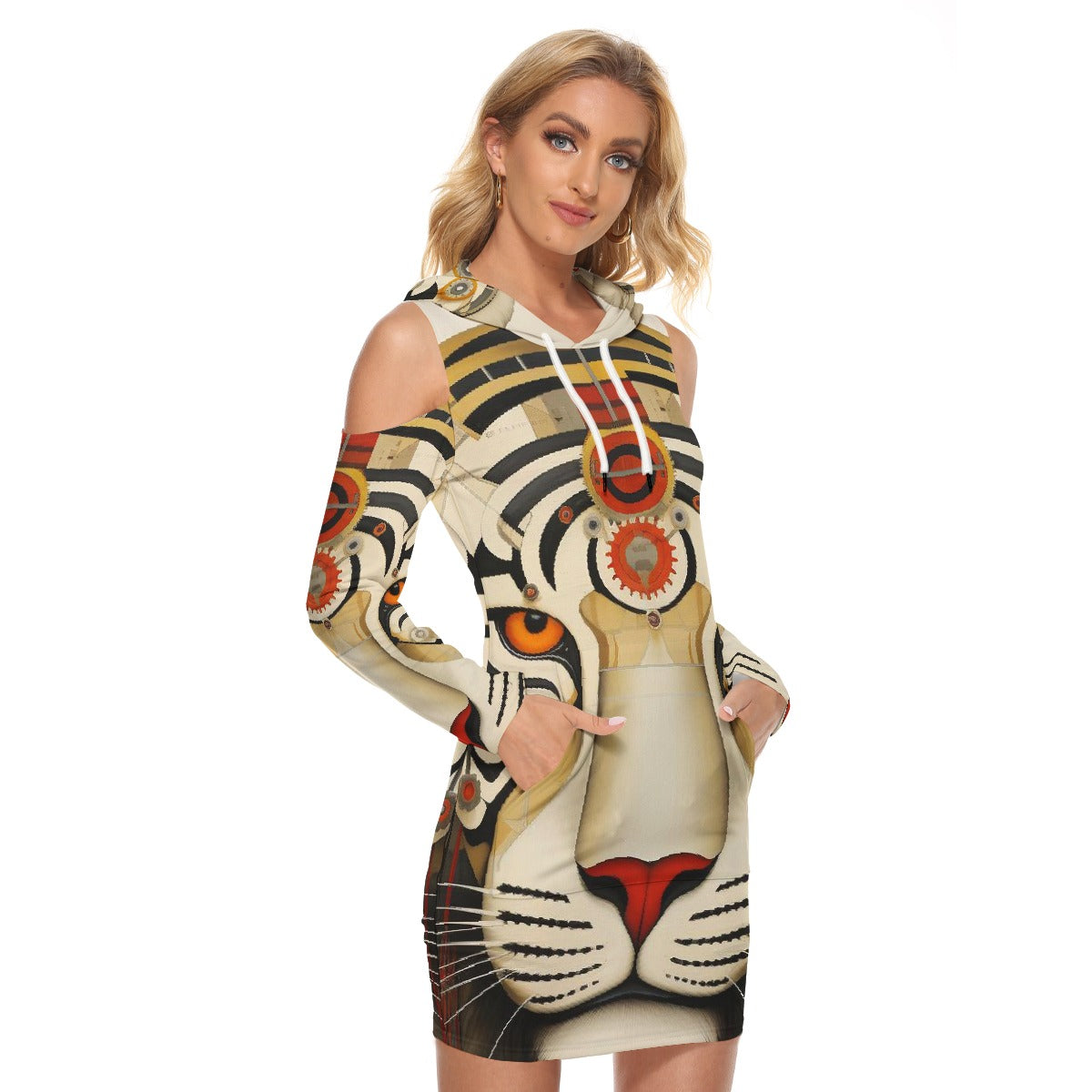 All-Over Print Women's Tight Dress