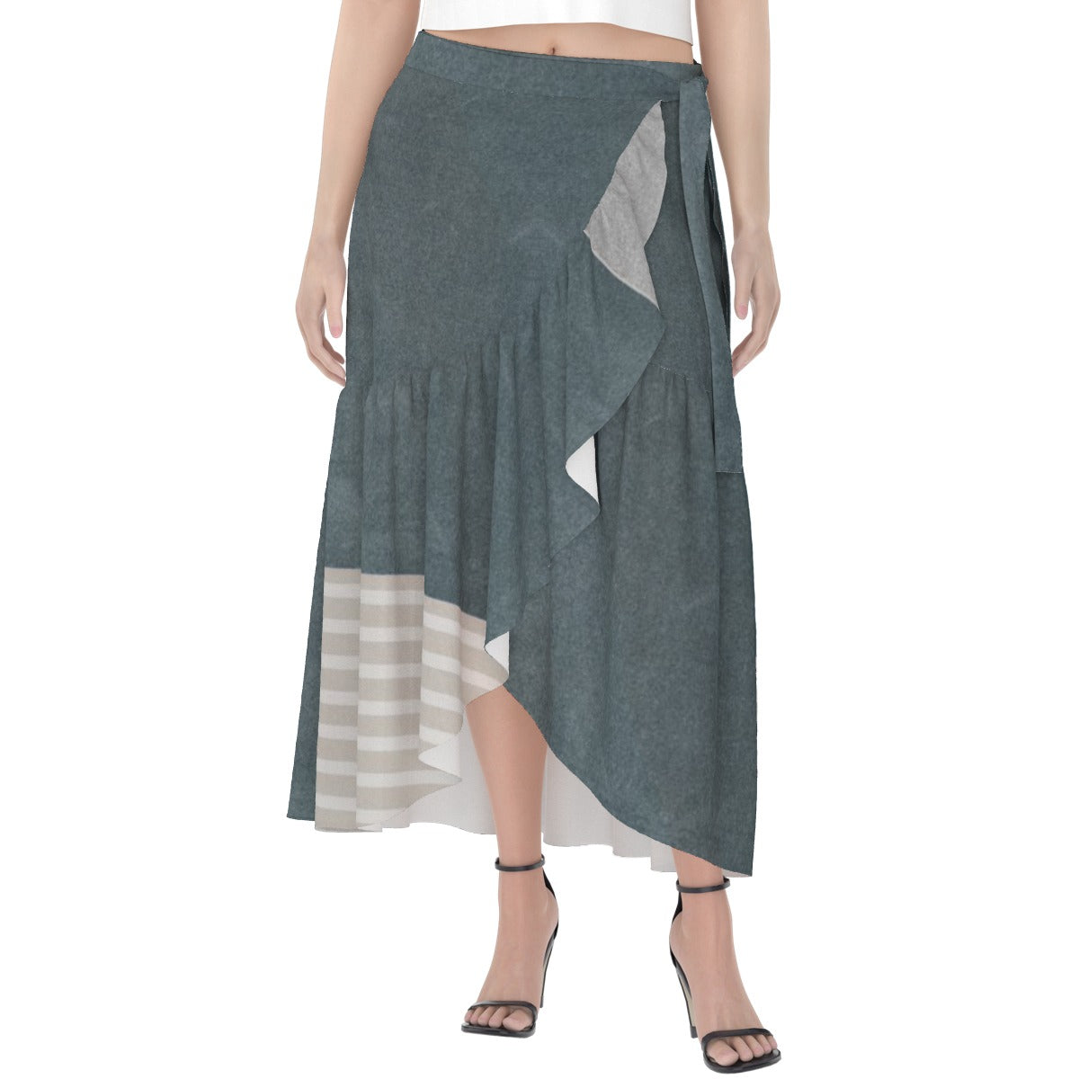 All-Over Print Women's Wrap Skirt