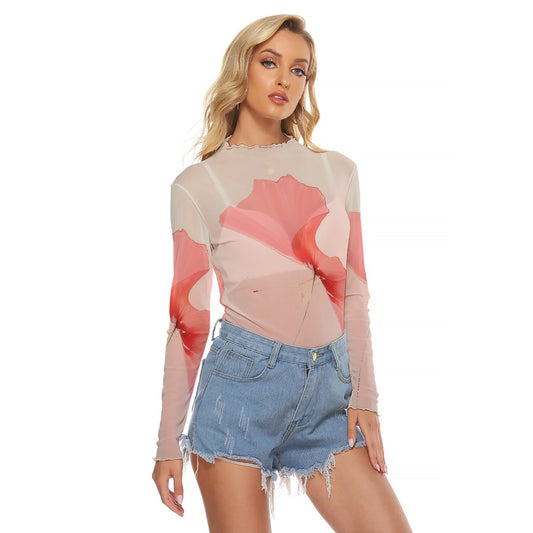 All-Over Print Women's Mesh T-shirt