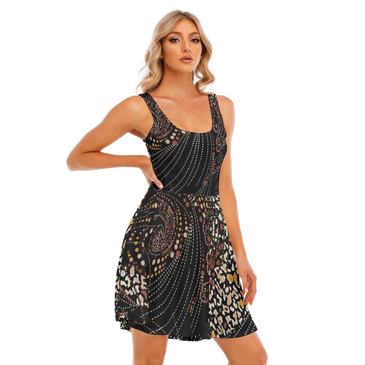 All-Over Print Women's Tank Vest Dress