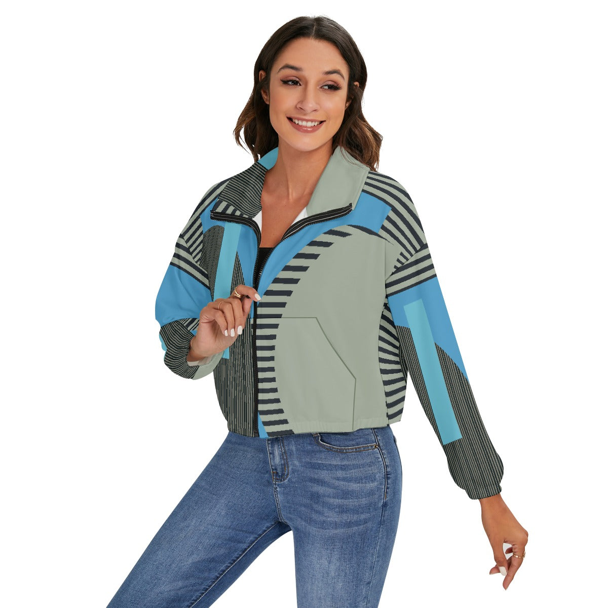 All-Over Print Women's Zip Jacket