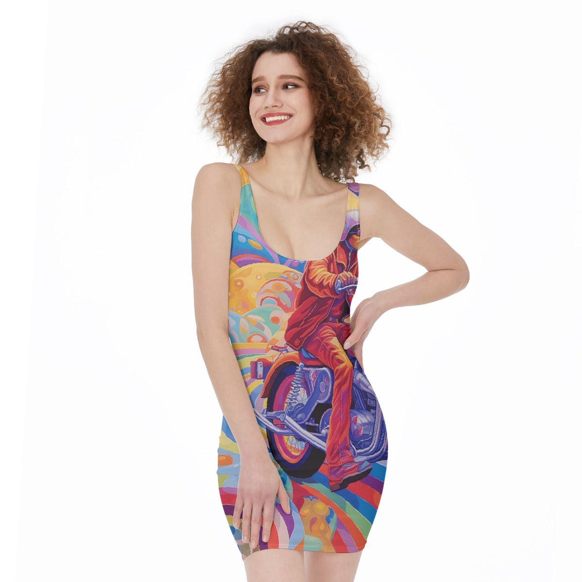 All-Over Print Women's Bodycon Dress