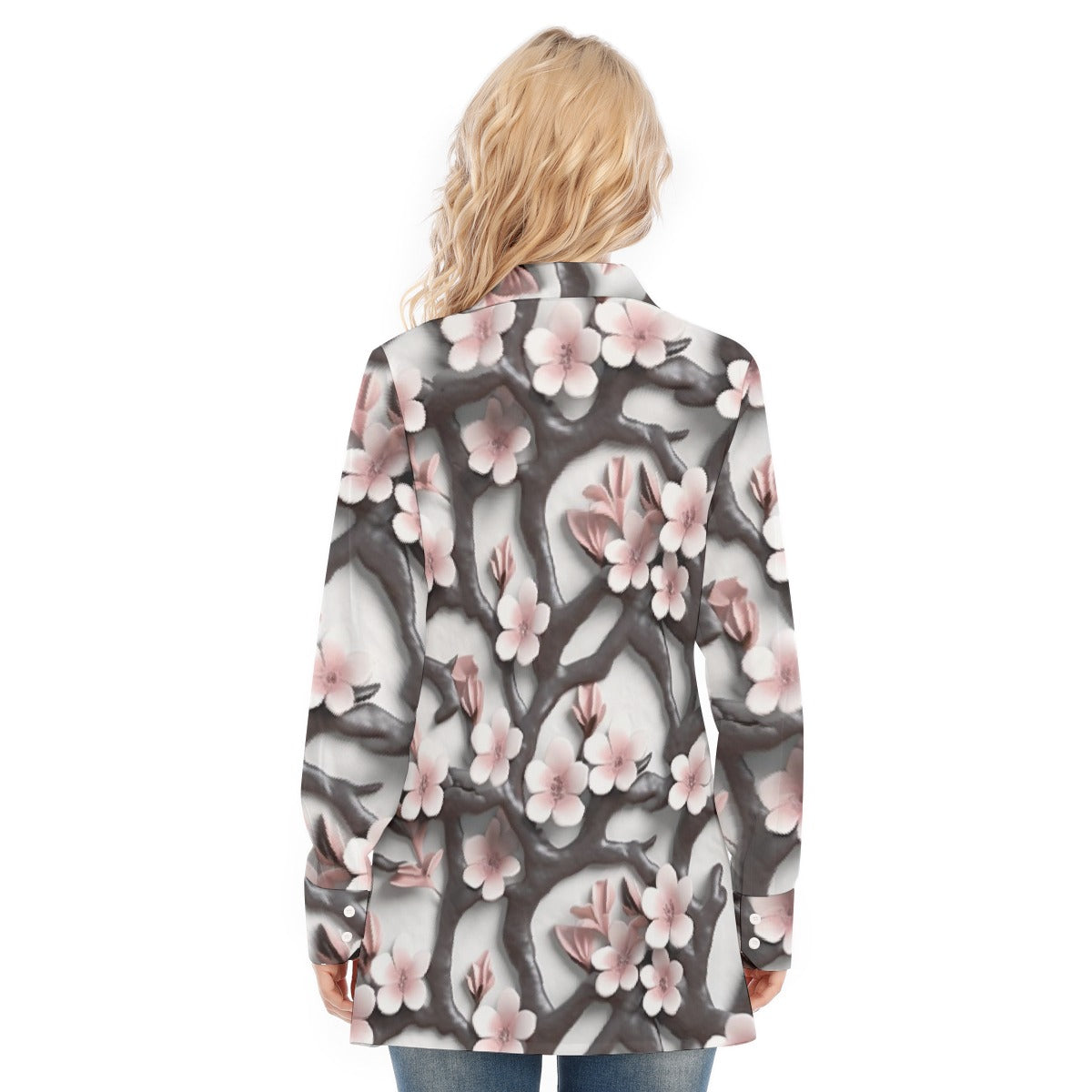 All-Over Print Women's Long Shirt