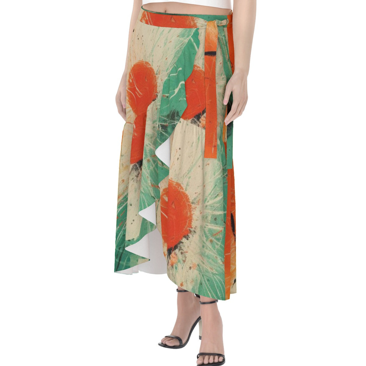 All-Over Print Women's Wrap Skirt