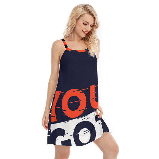 All-Over Print Women's Sleeveless Cami Dress