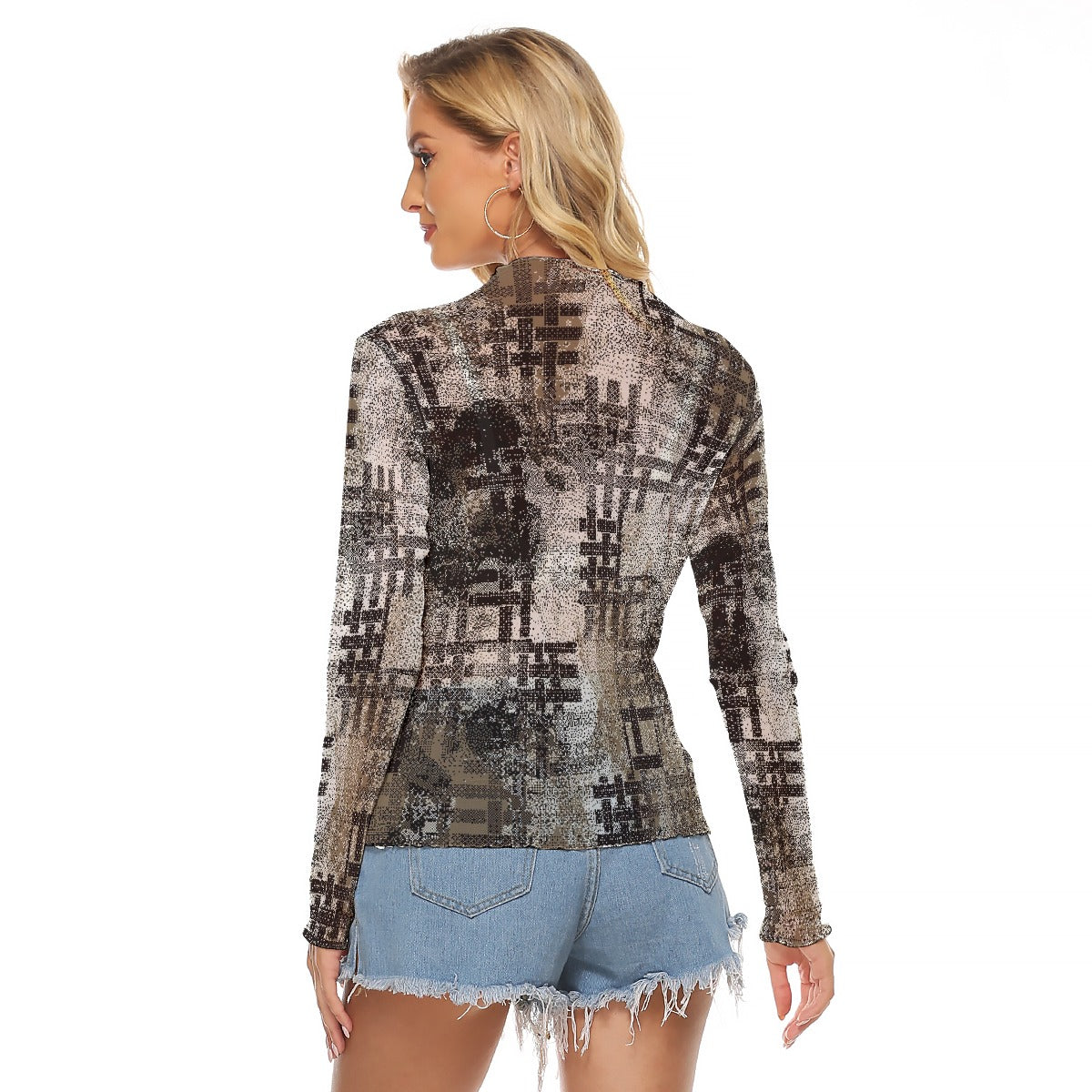 All-Over Print Women's Mesh T-shirt