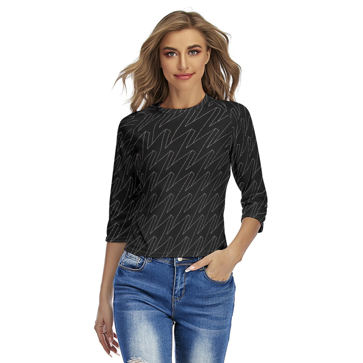 All-Over Print Women's Raglan Sleeves T-shirts