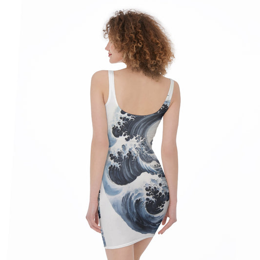 All-Over Print Women's Bodycon Dress