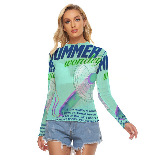 All-Over Print Women's Mesh T-shirt