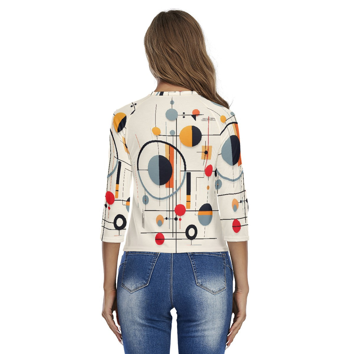 All-Over Print Women's Raglan Sleeves T-shirts