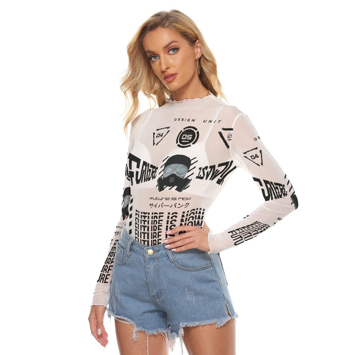 All-Over Print Women's Mesh T-shirt