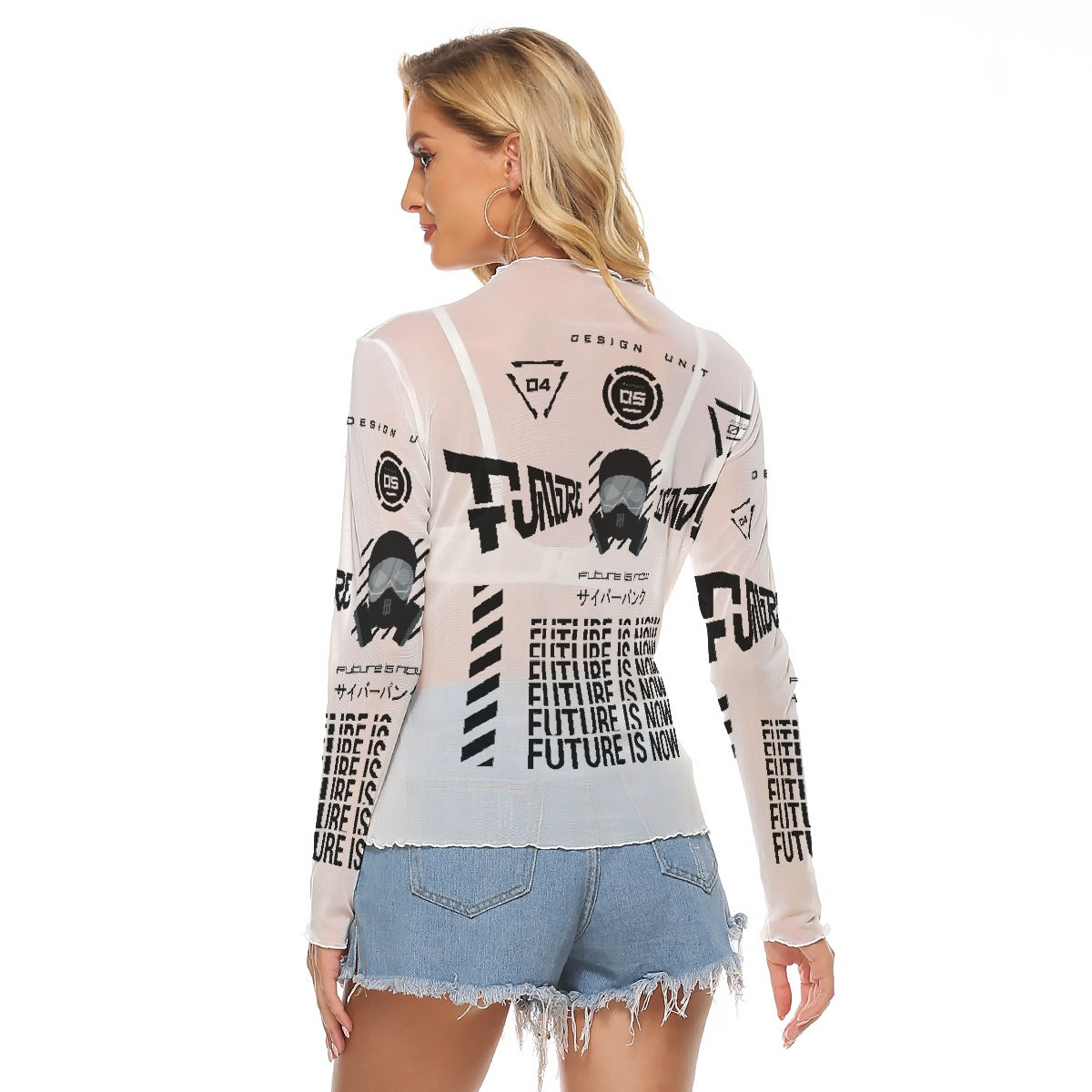 All-Over Print Women's Mesh T-shirt