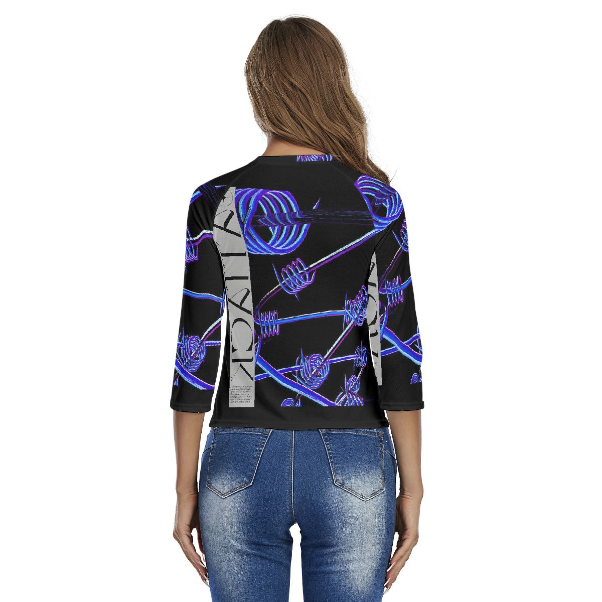 All-Over Print Women's Raglan Sleeves T-shirts