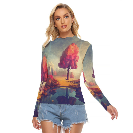 All-Over Print Women's Mesh T-shirt