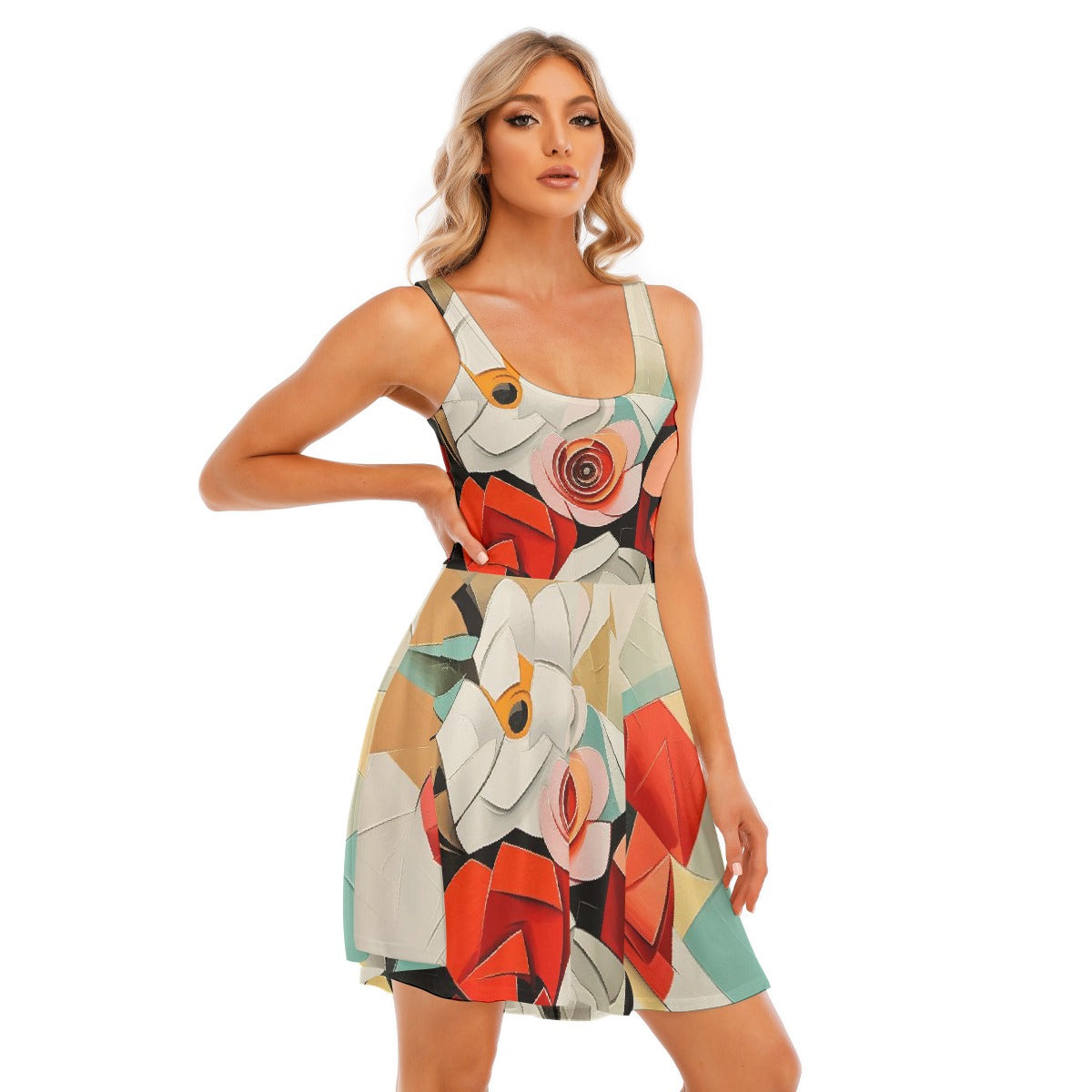 All-Over Print Women's Tank Vest Dress