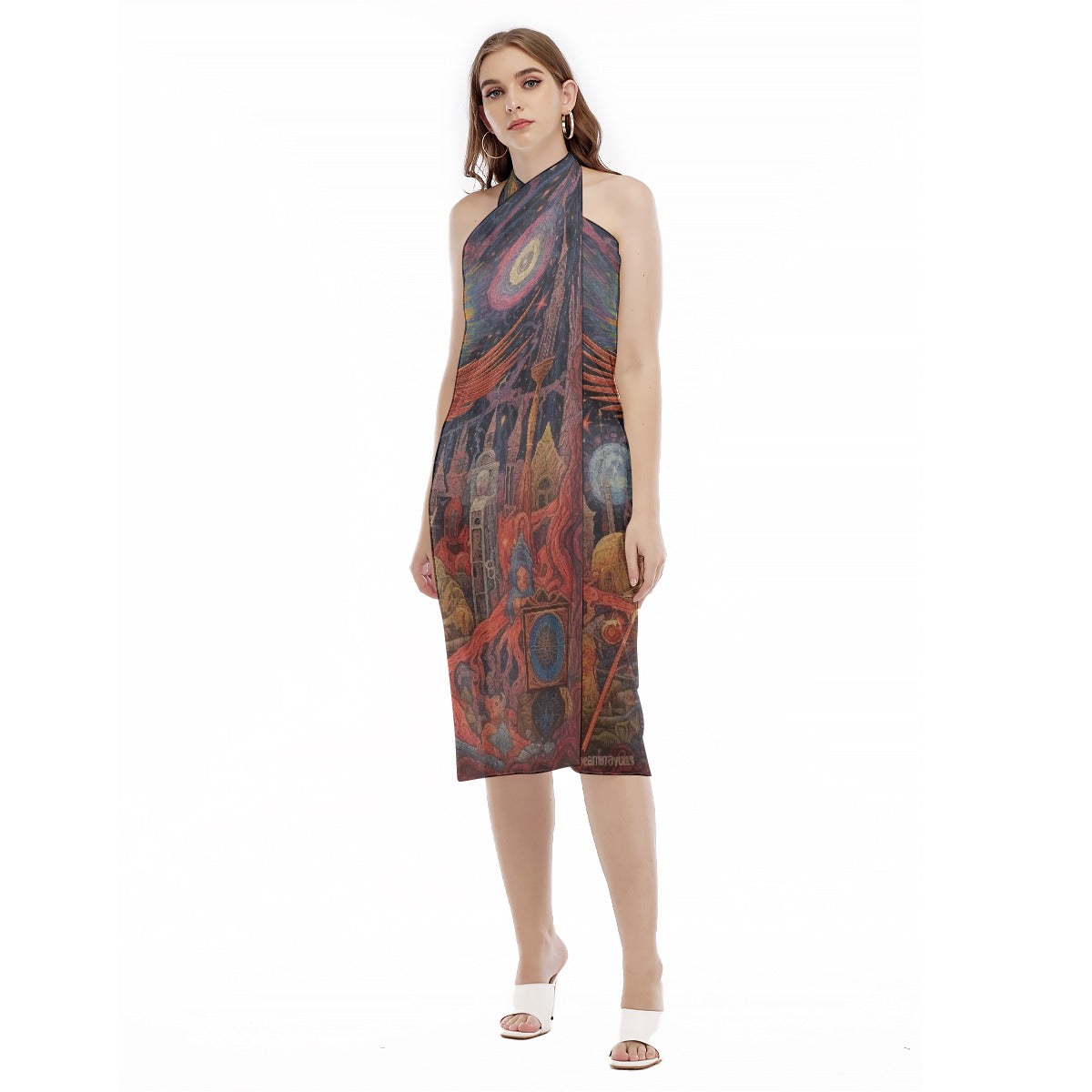 All-Over Print Women's Beach Dress