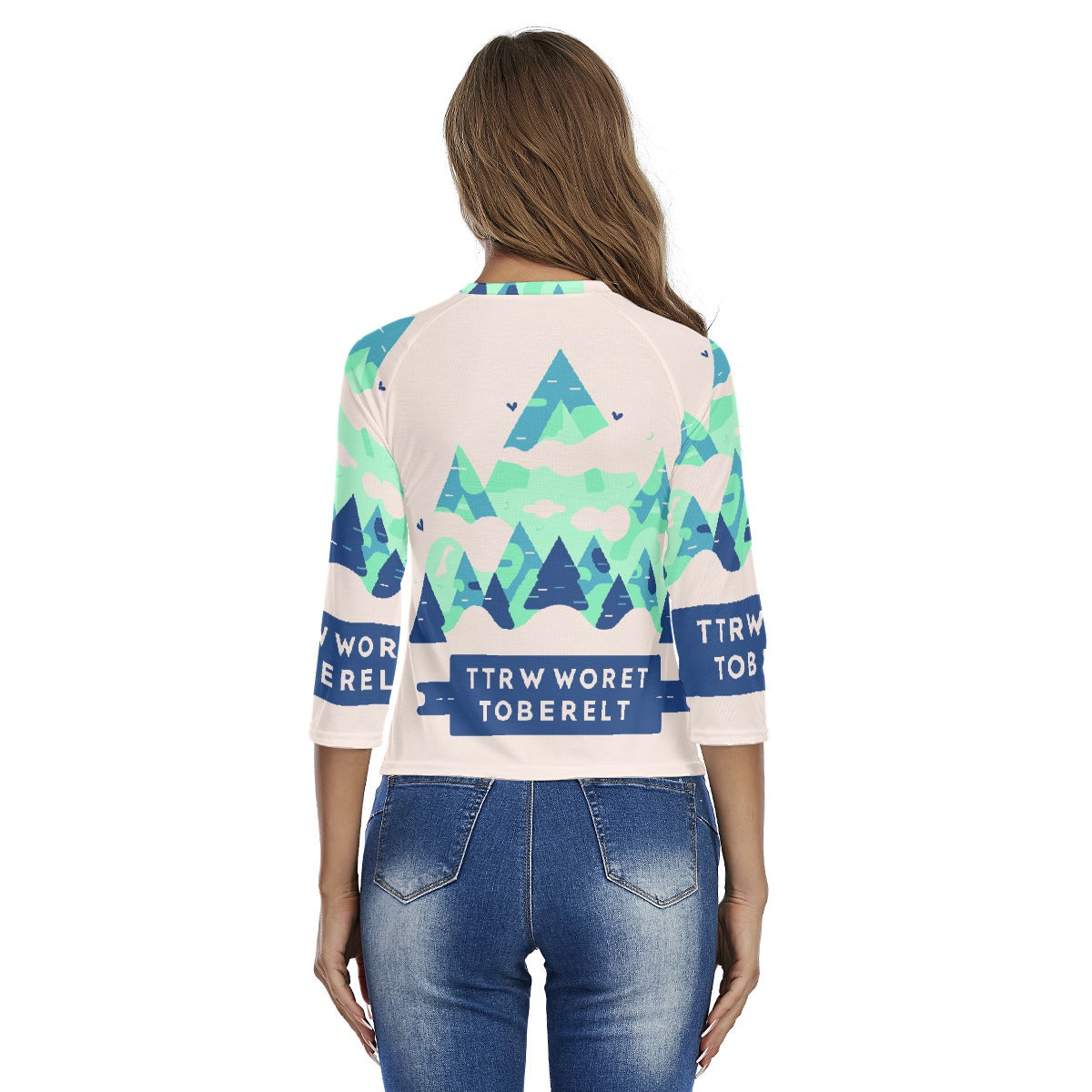 All-Over Print Women's Raglan Sleeves T-shirts