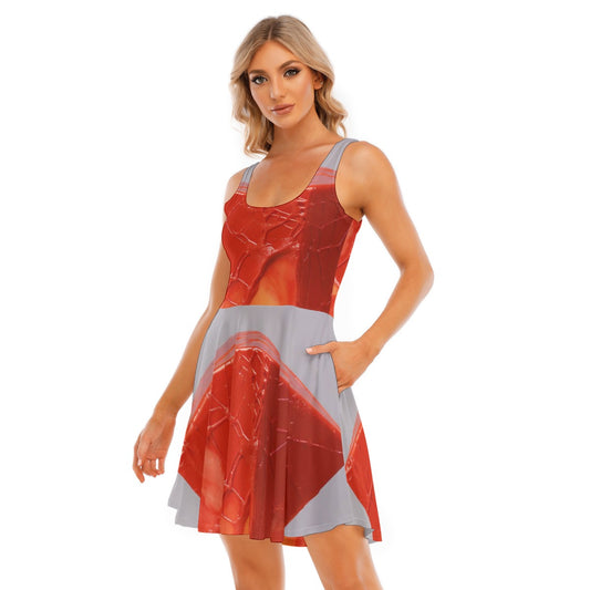 All-Over Print Women's Tank Vest Dress