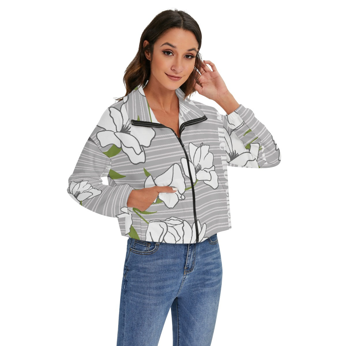 All-Over Print Women's Zip Jacket