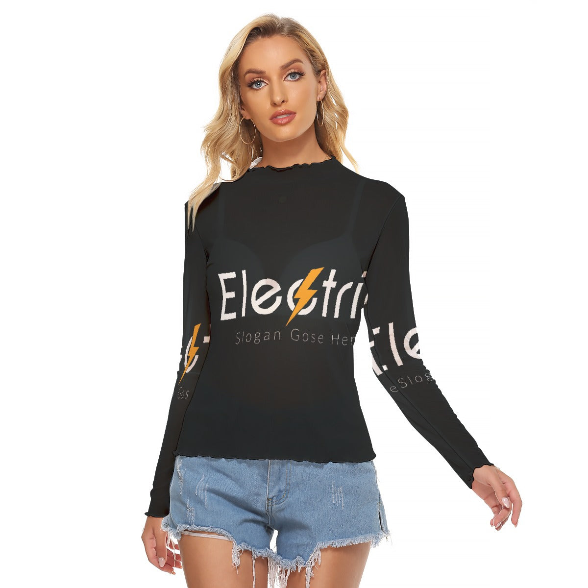 All-Over Print Women's Mesh T-shirt