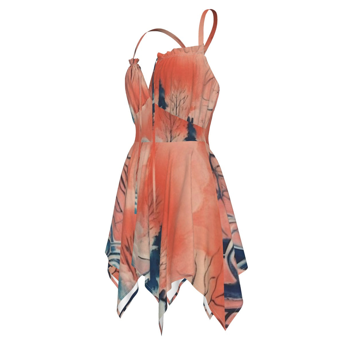 All-Over Print Women's Slip Dress