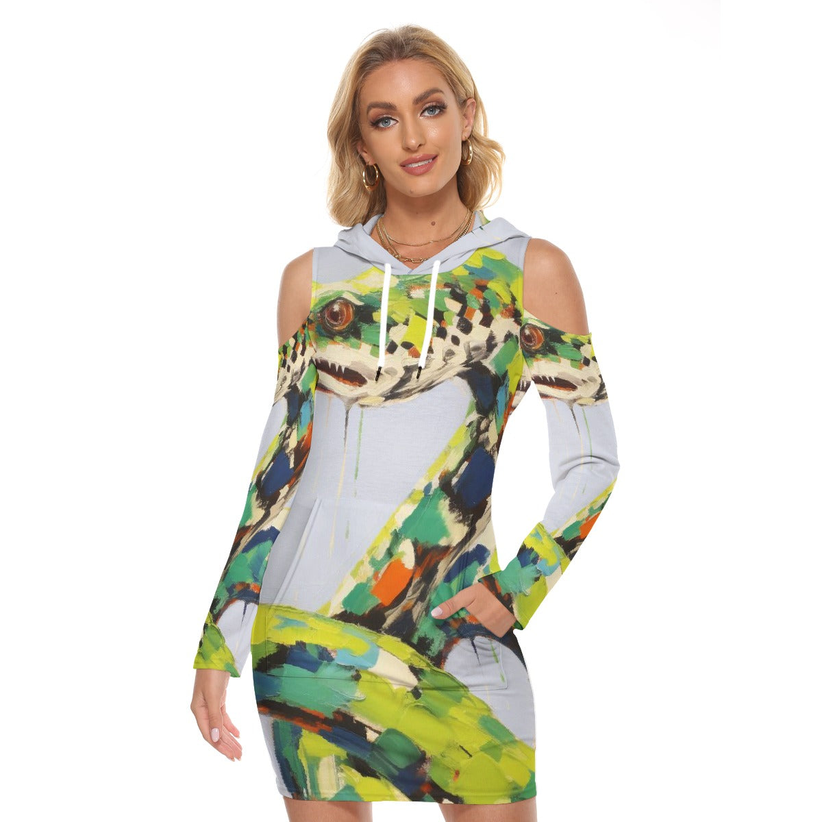 All-Over Print Women's Tight Dress