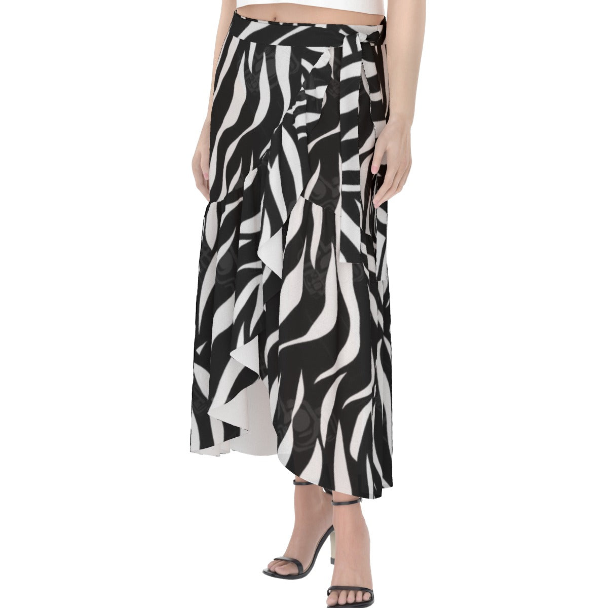 All-Over Print Women's Wrap Skirt