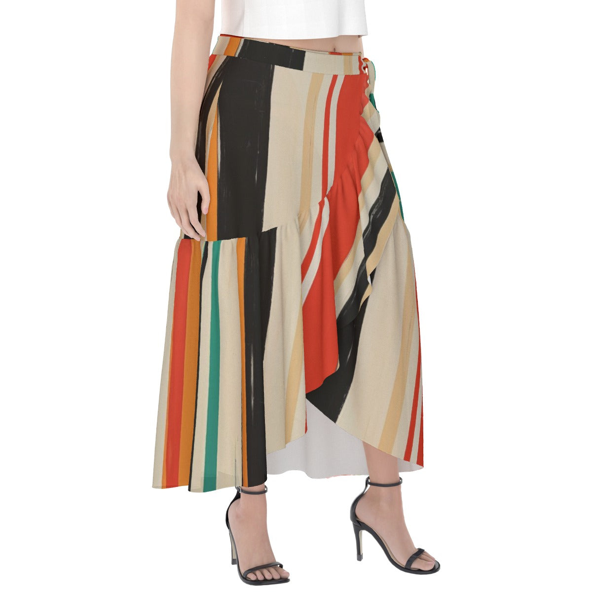 All-Over Print Women's Wrap Skirt