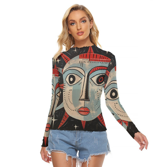 All-Over Print Women's Mesh T-shirt