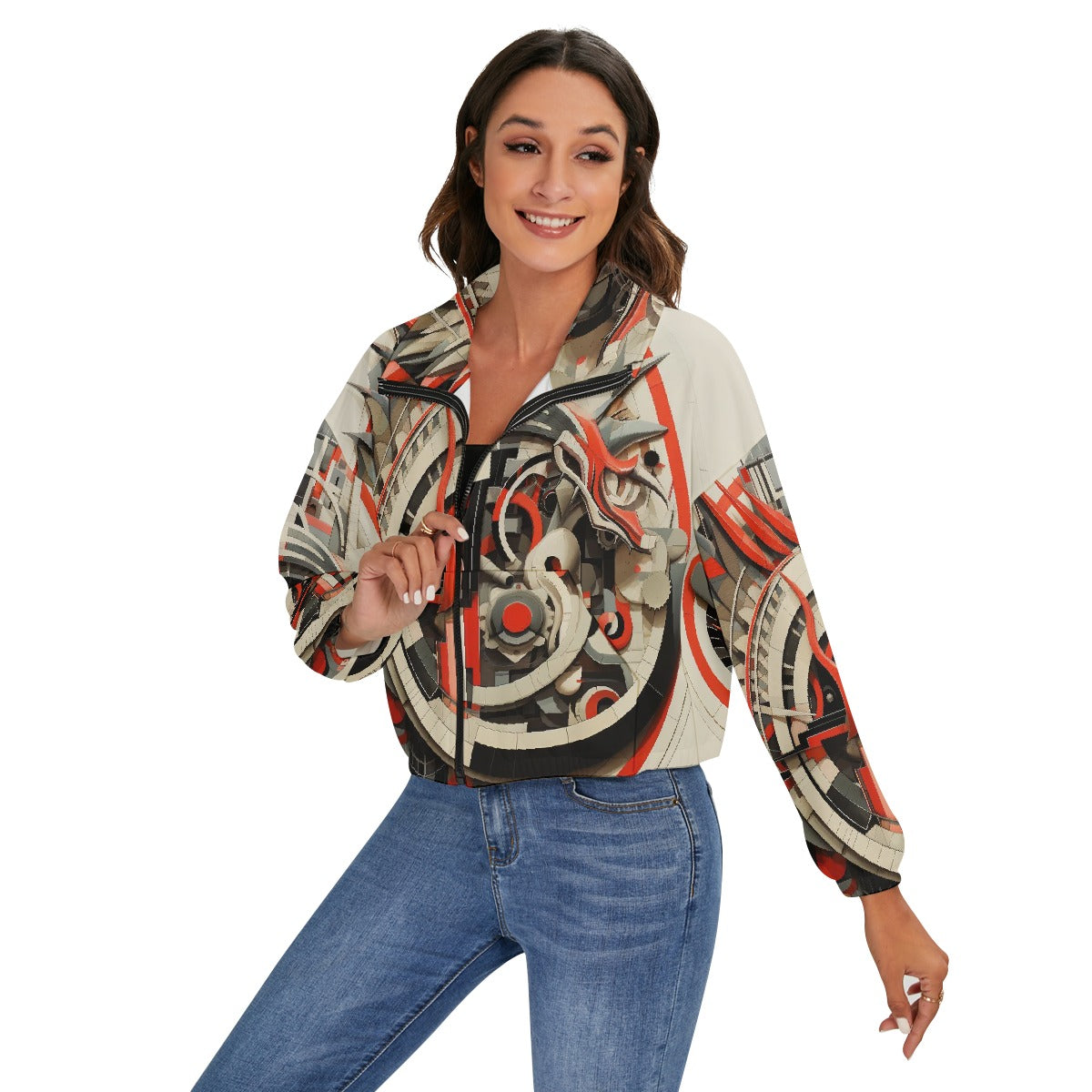 All-Over Print Women's Zip Jacket