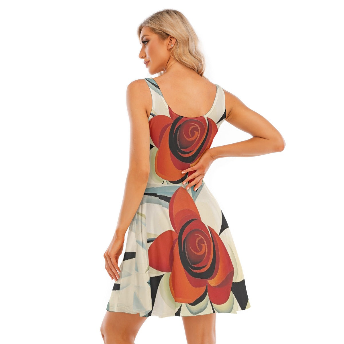 All-Over Print Women's Tank Vest Dress