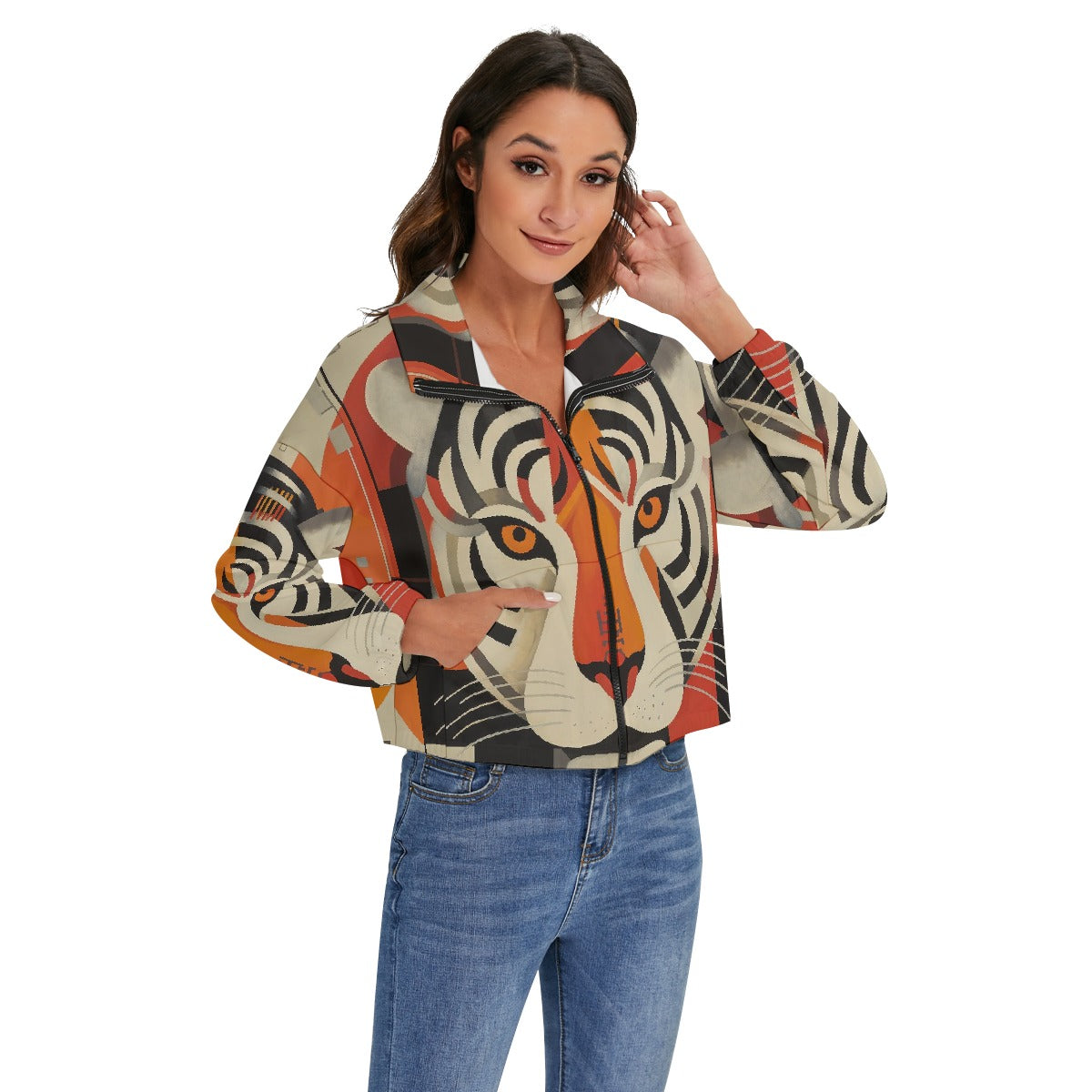 All-Over Print Women's Zip Jacket