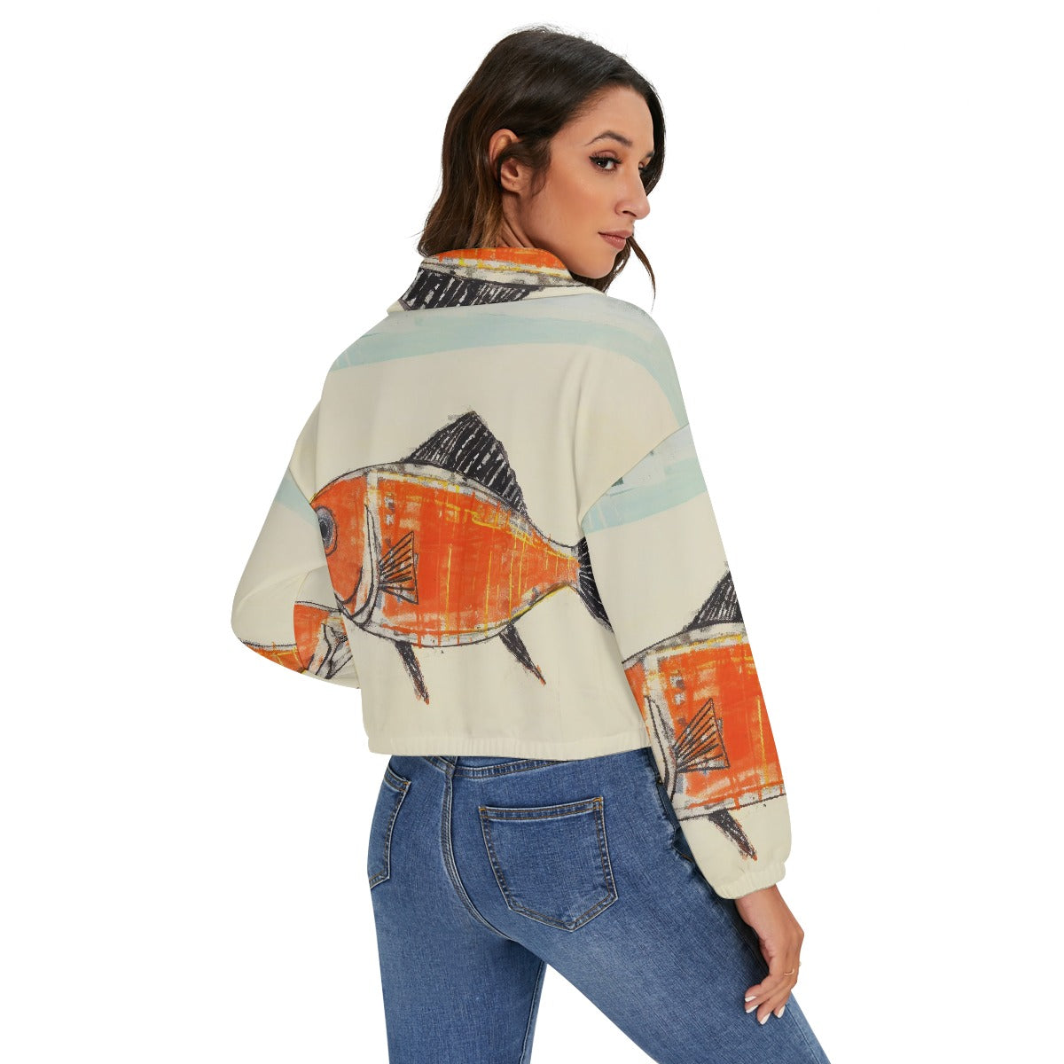 All-Over Print Women's Zip Jacket