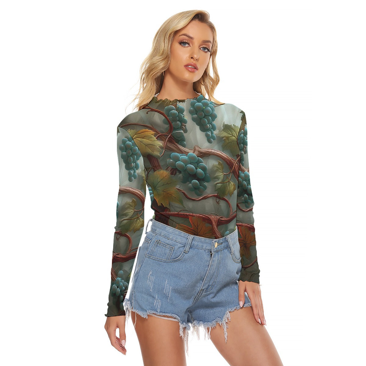 All-Over Print Women's Mesh T-shirt