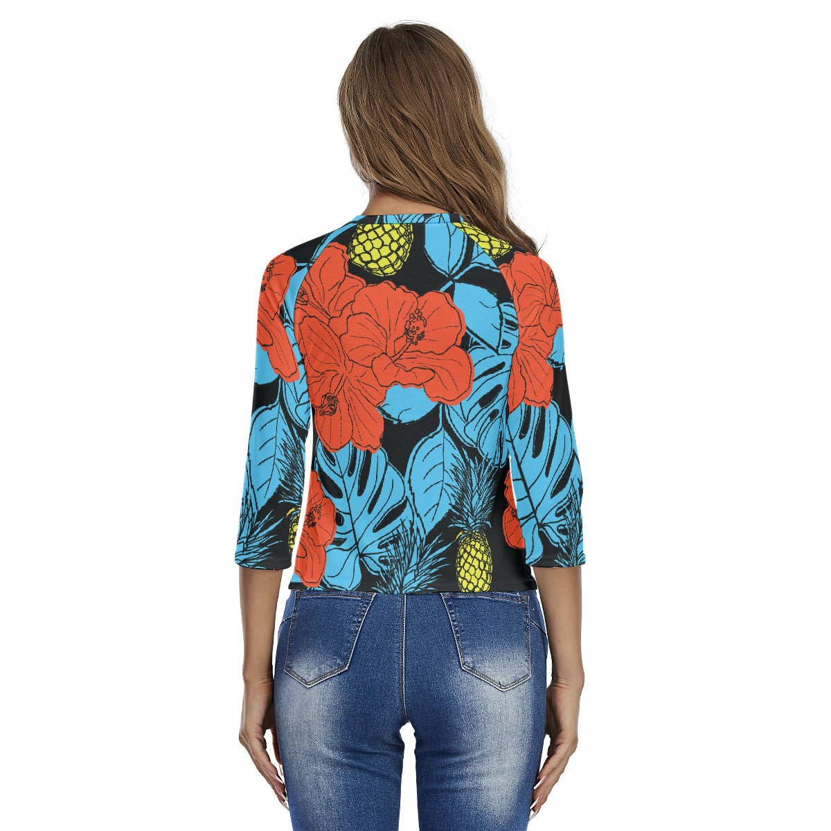 All-Over Print Women's Raglan Sleeves T-shirts