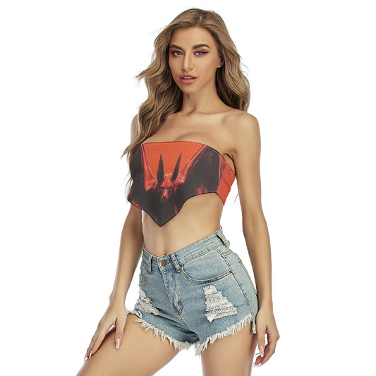 All-Over Print Women's Triangle Tube Top