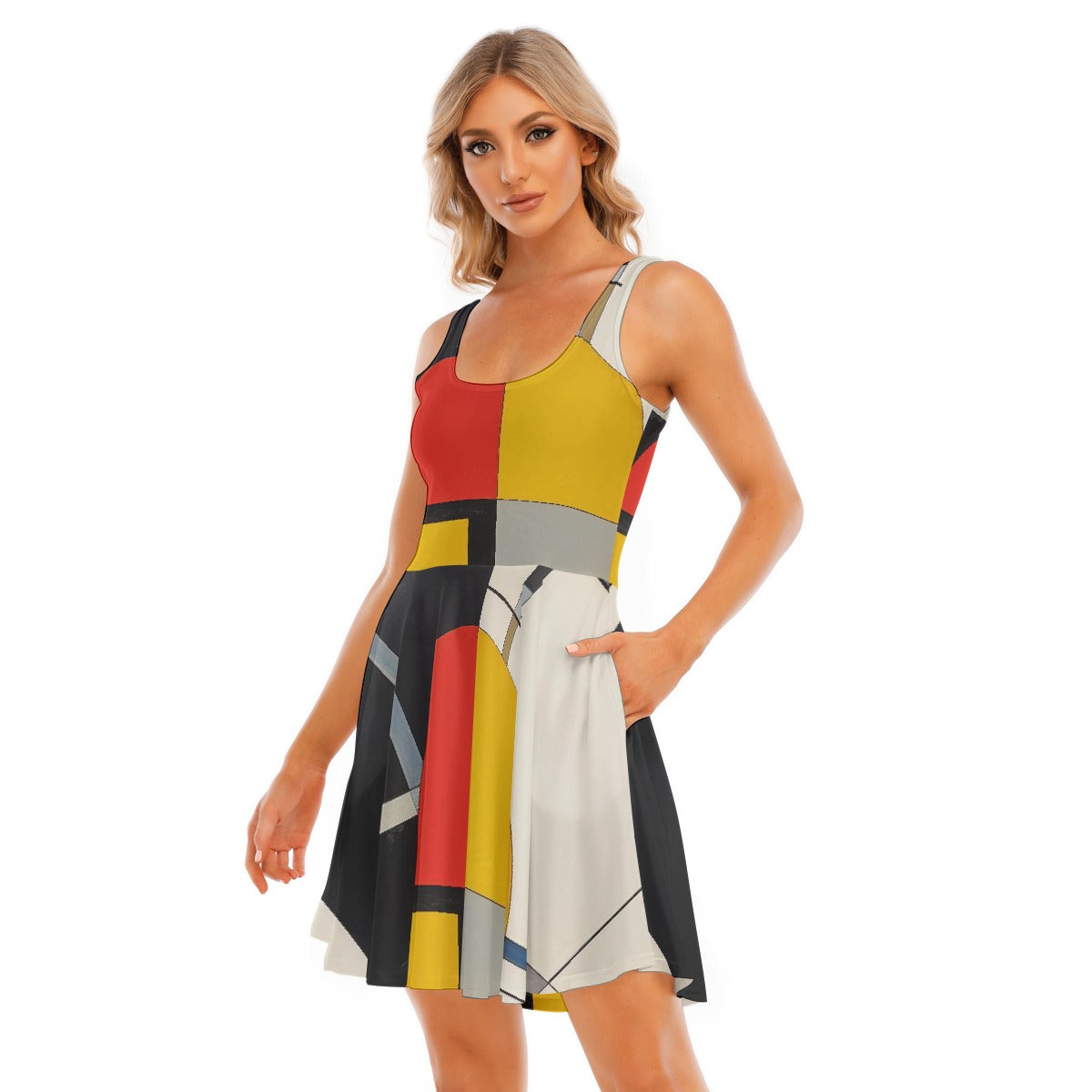 All-Over Print Women's Tank Vest Dress